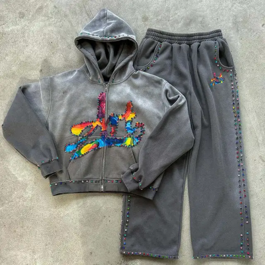 All Men's 2-in-1 (Custom-made)tracksuit set