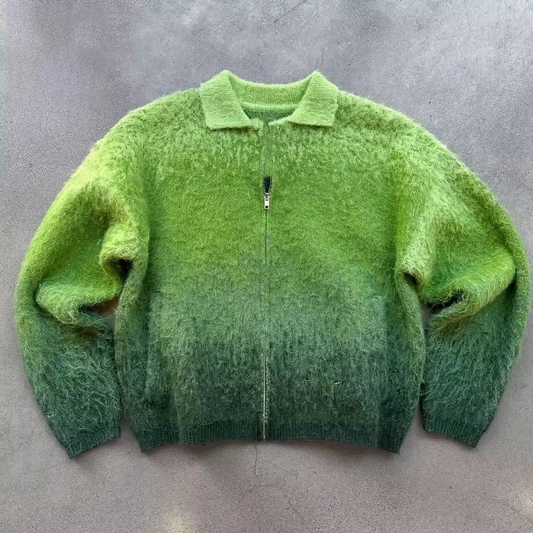 Men's(custom)Gradient Jacquard Jacket